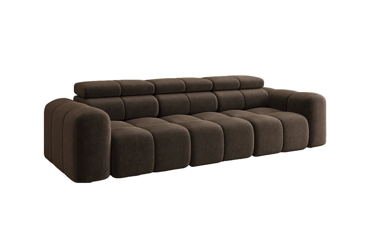Designer Sofa 3 Sitzer Mia in Chenille
