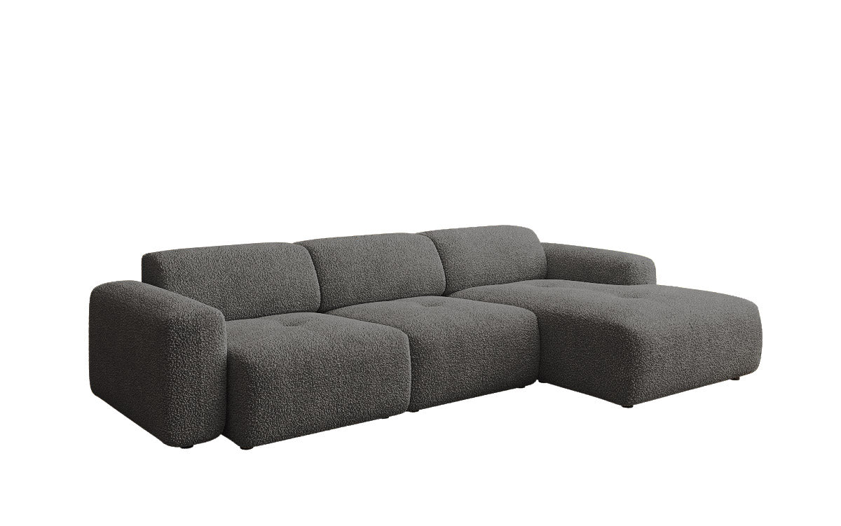 Designer L Sofa Calm in Bouclé