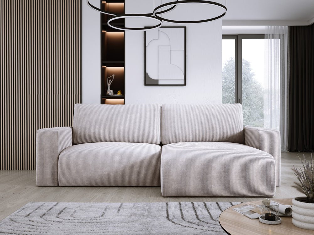 Designer Sofa Carl Cord mit Schlaf- und Klappfunktion