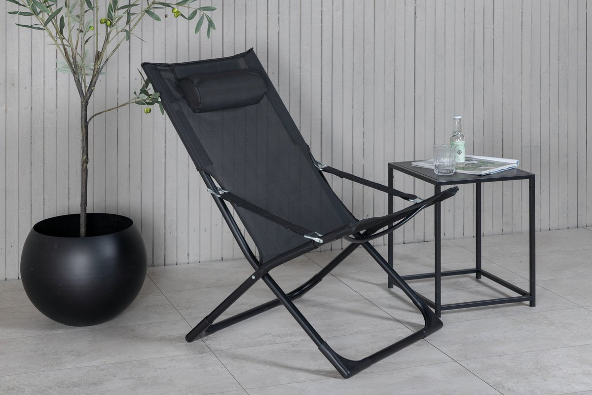 2er Set - Sonnenliege Zephyr aus Aluminium/Polyester