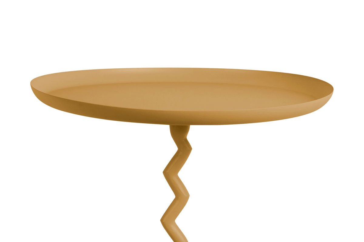 Beistelltisch Bandicoot – aus Eisen und Korkenzieher Säule