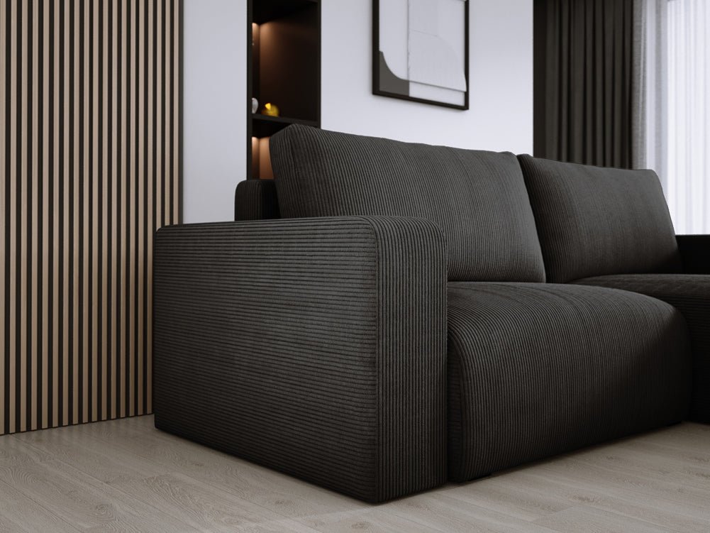 Designer Sofa Carl Cord mit Schlaf- und Klappfunktion