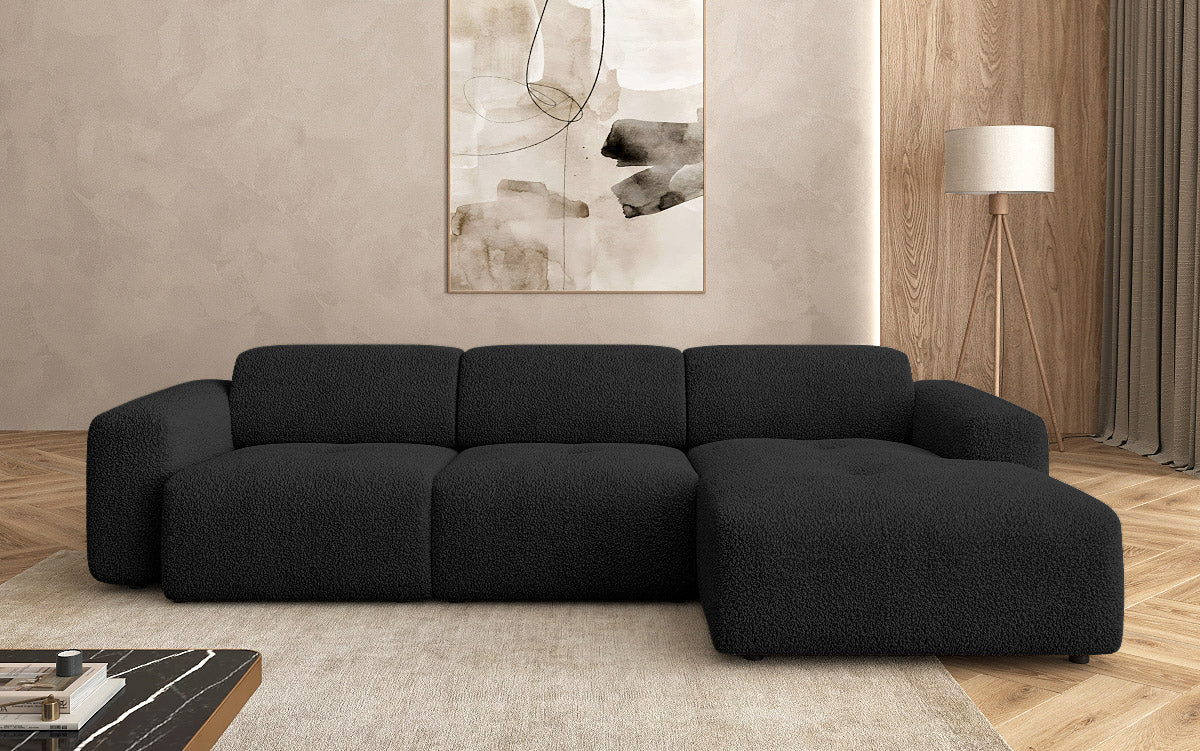 Designer L Sofa Calm in Bouclé