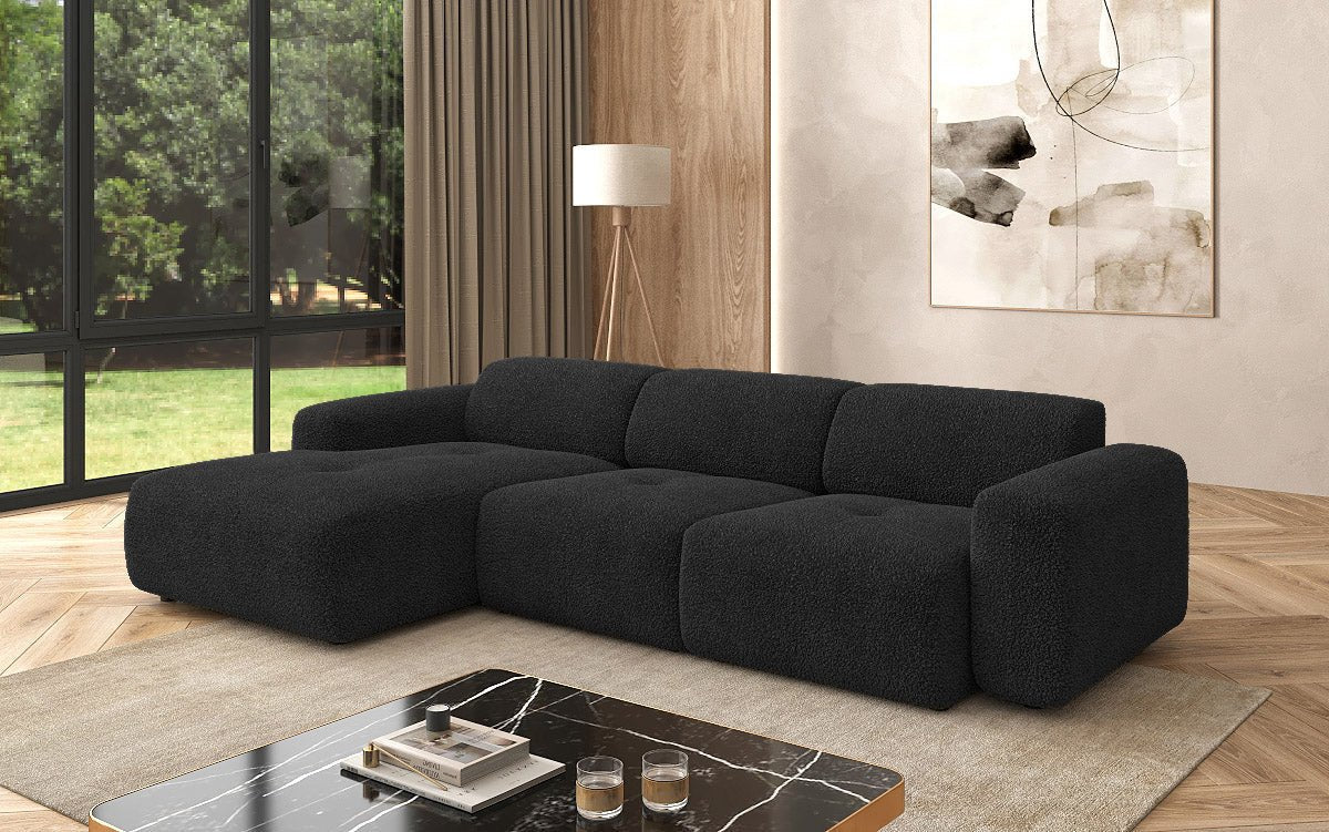 Designer L Sofa Calm in Bouclé