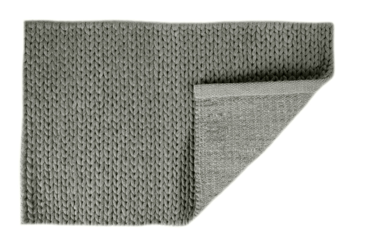 Teppich Soraya – handgewebt in zwei Farben aus Wolle