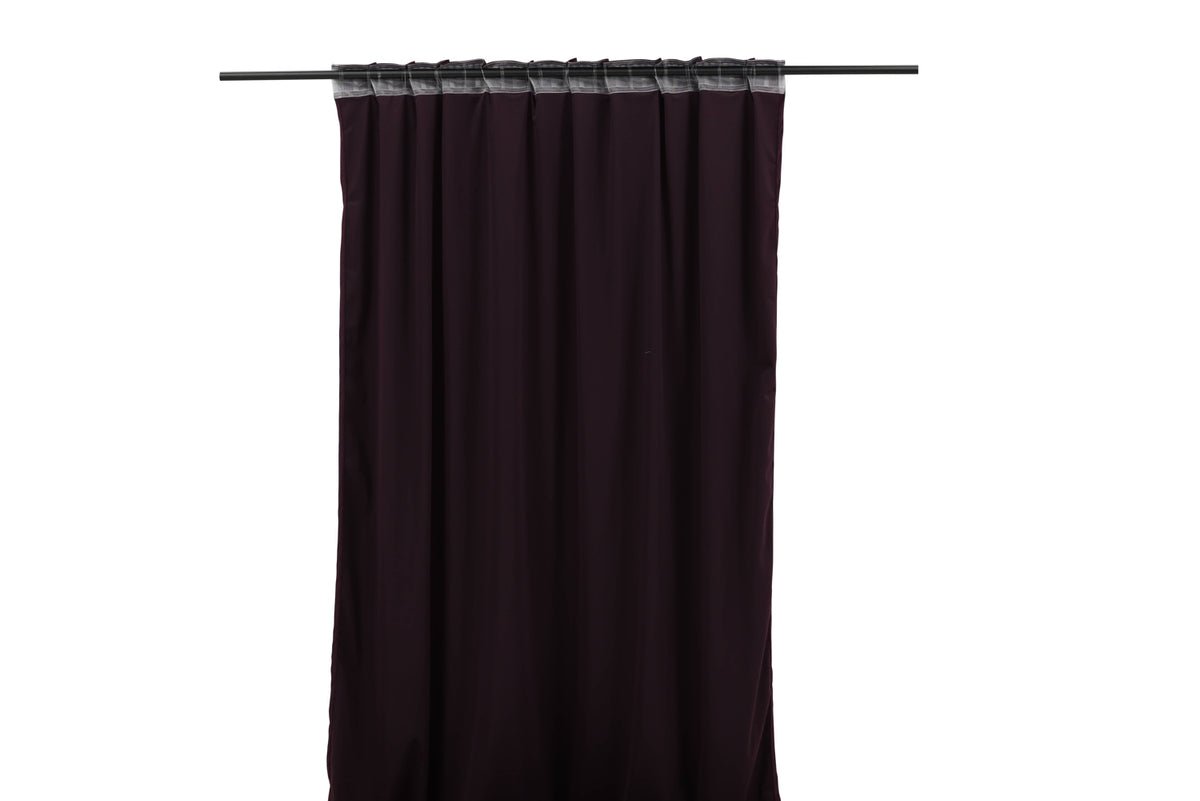 Gardinen-Set Anny – Samtoptik in vielen Farben