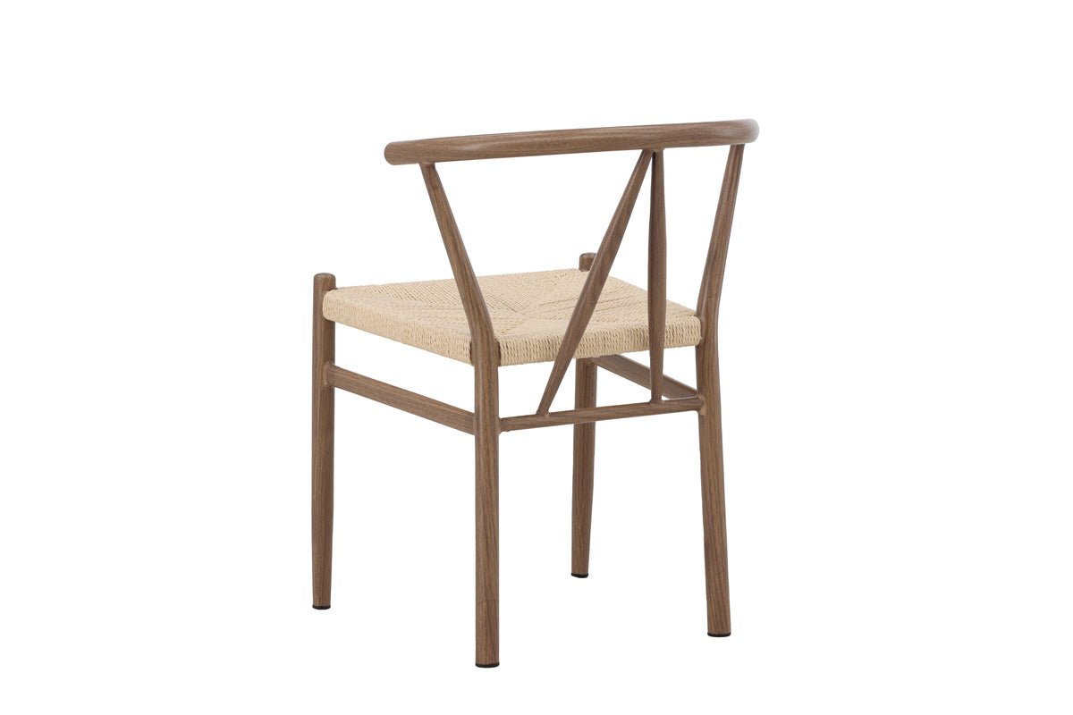 Stuhl Fliou II - In Schwarz mit einheitlich-farbener Sitzfläche