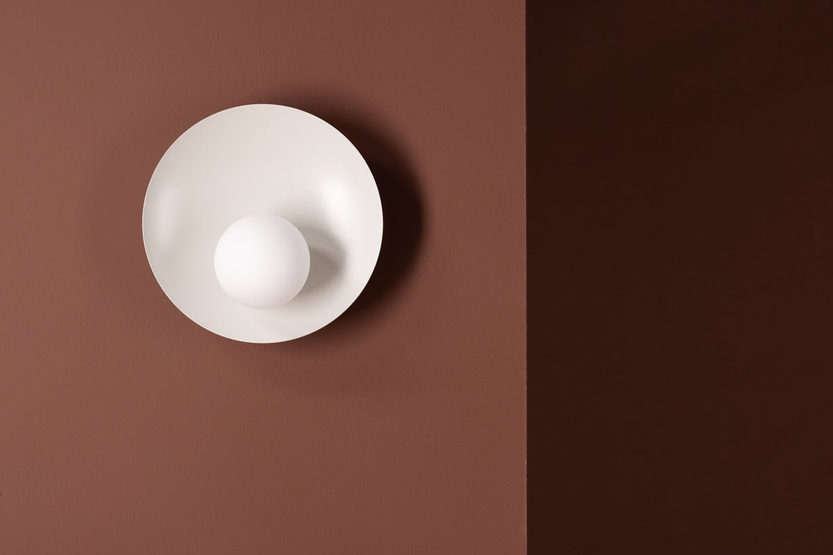 Wandleuchte „Sonic" – Moderne Wandlampe mit rundem Bügel