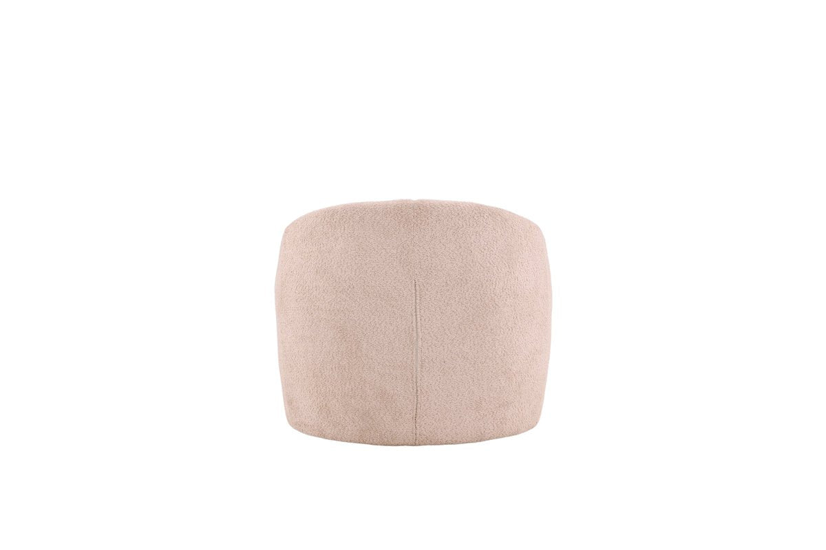 Sessel Effi - mit beigem Polyesterbezug