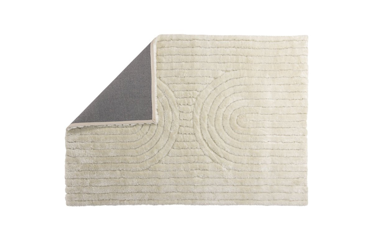 Teppich Elano – für Wohnzimmer und Schlafzimmer aus Polyester & Baumwolle