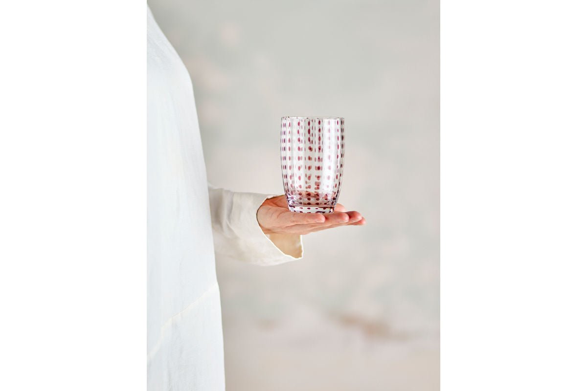 Trinkgläser Nola – mundgeblasenes Glas in verschiedenen Farben (4er-Set)