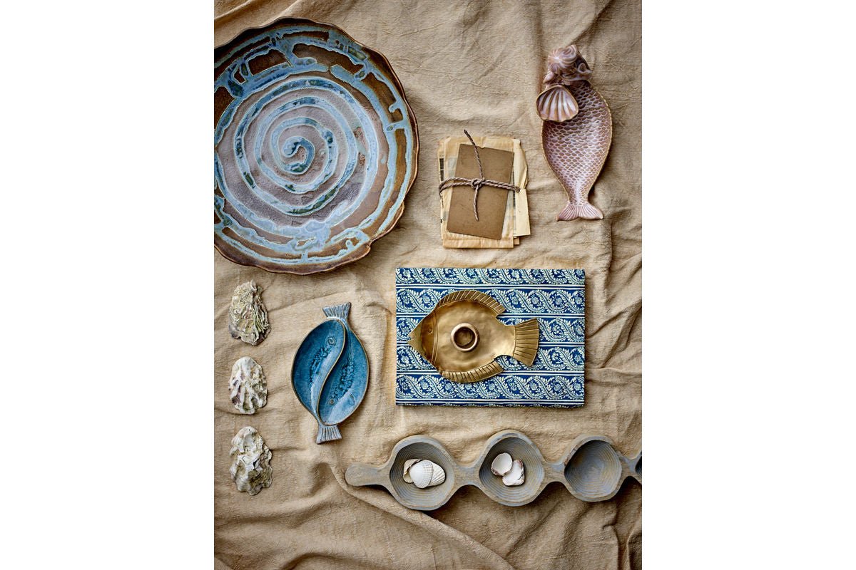 Schale Skalen– gefertigt aus Steingut