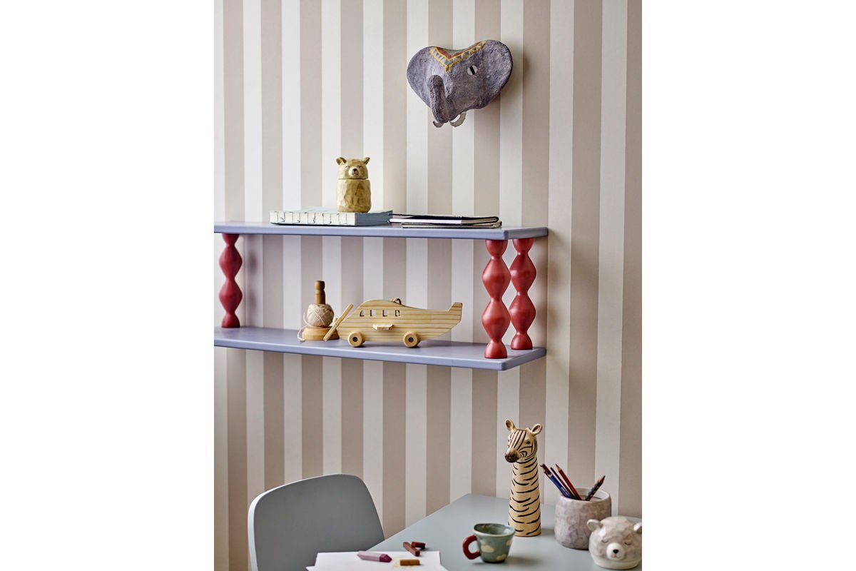 Kinderregal Capri – Verspieltes Wandregal in Blau