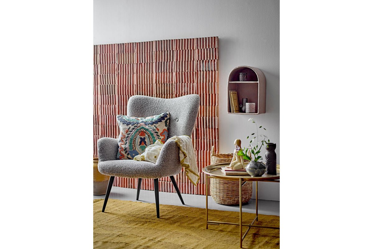 Vase „Terra“ – Braunes Steingut