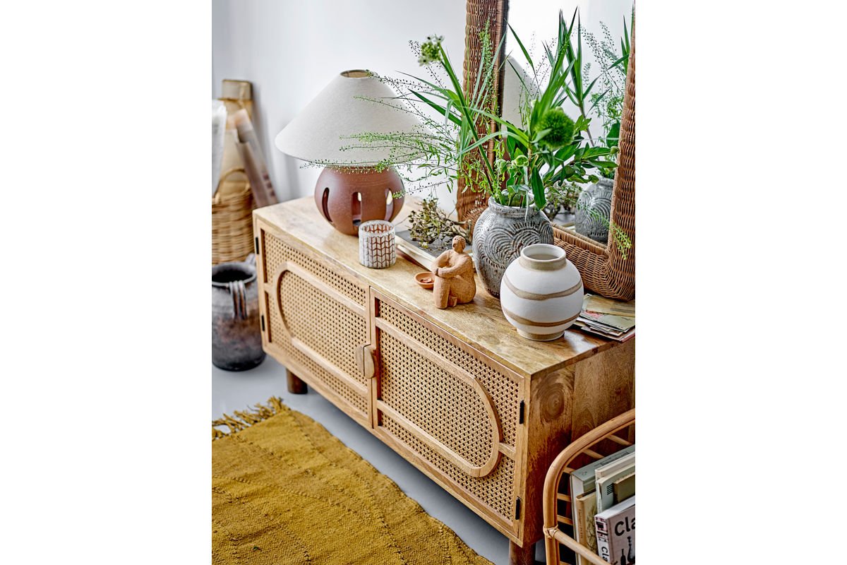 Vase „Lunara“ – Terrakotta in Grün