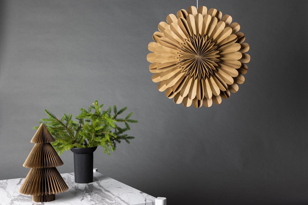 Weihnachtliche Deckenleuchte Flora - ⌀ 60 cm in 5 Farben