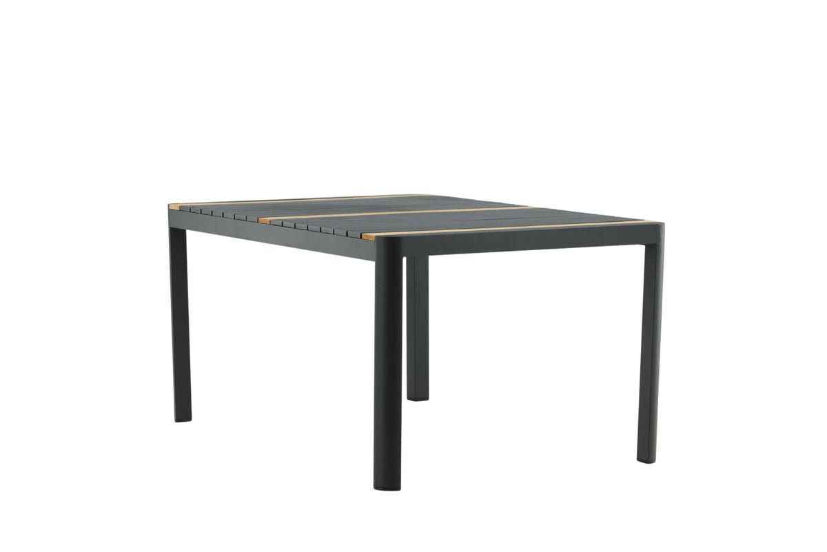 Gartentisch Nuru - Teakholz und Aluminium für Stabilität und Langlebigkeit