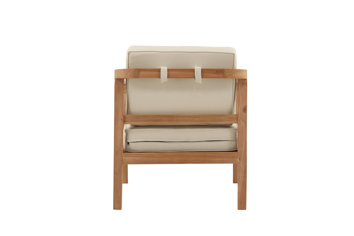 Garten Stuhlkissen Africa - aus Polyester in Beige