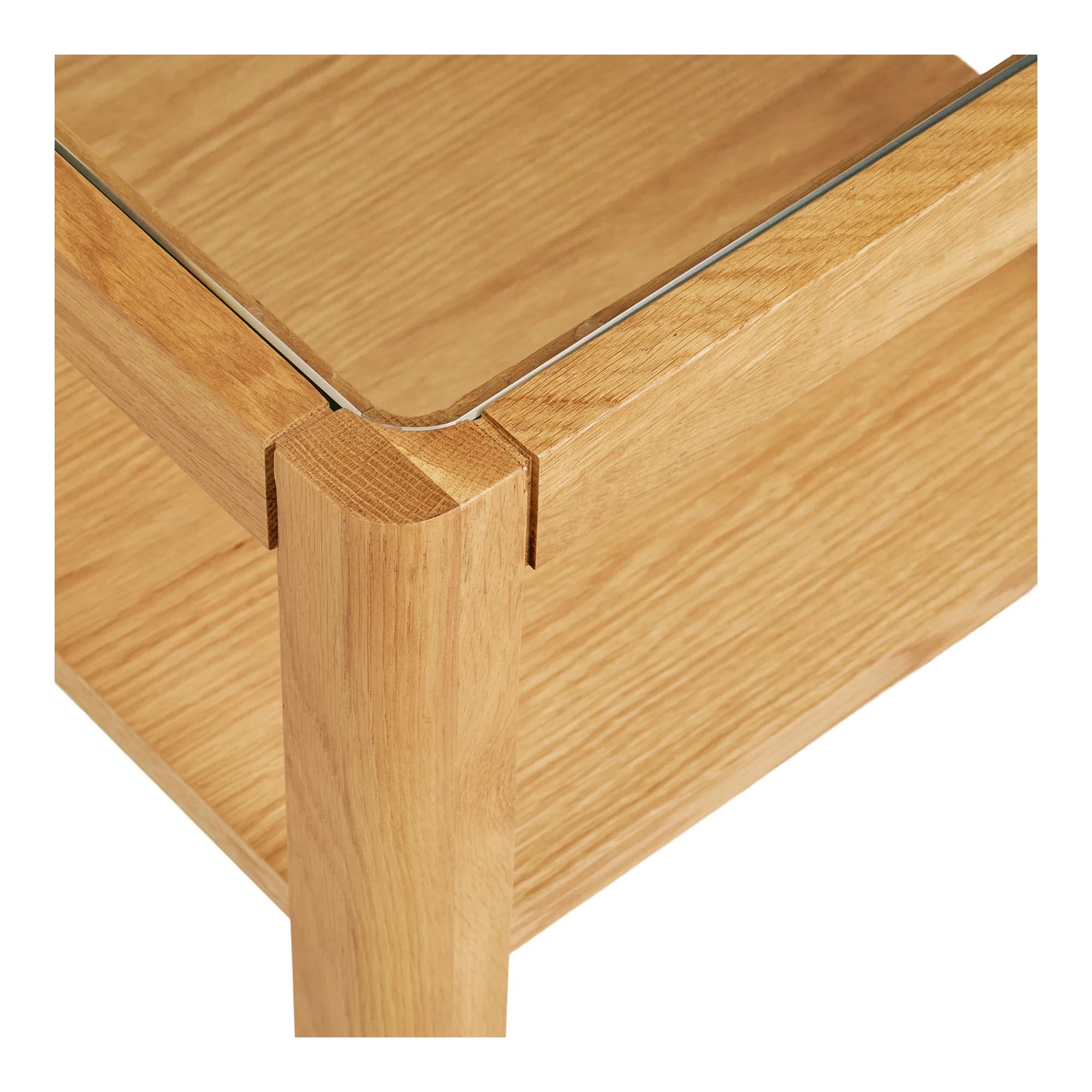 Beistelltisch Sundaria – mit gehärteter Glasplatte