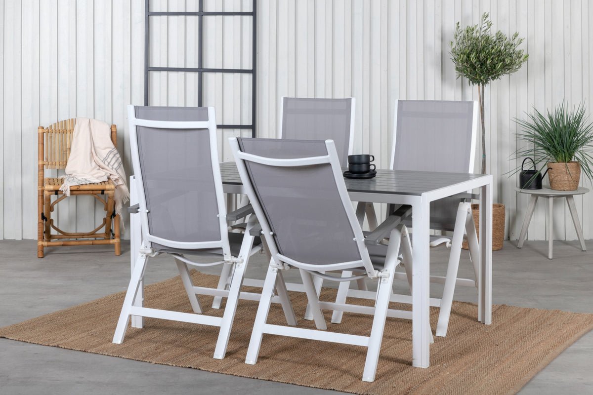 2er Set - Gartenstuhl Montenegro aus Textilene/Aluminium