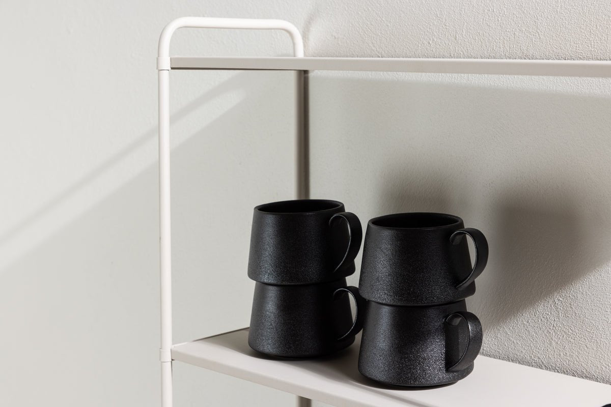 Wandregal Lyon – Wandregal in Beige oder Schwarz, klein & groß