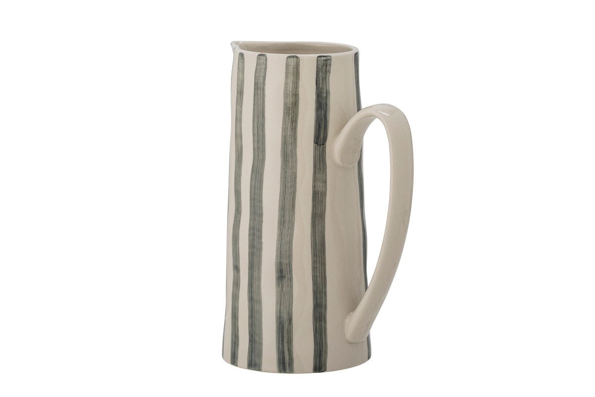 Krug Tiva – handbemaltes Steingut in verschiedenen Farben