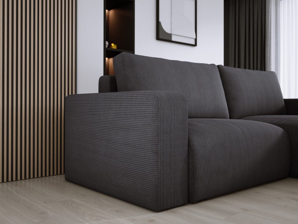 Designer Sofa Carl Cord mit Schlaf- und Klappfunktion