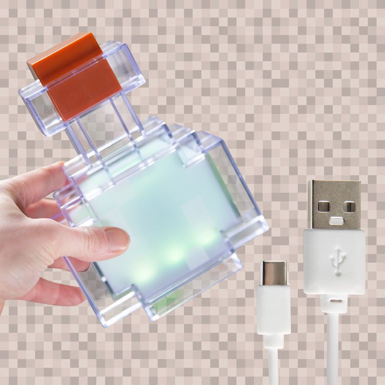 Minecraft LED-Licht „Potion“ – Farbwechsel durch Schütteln