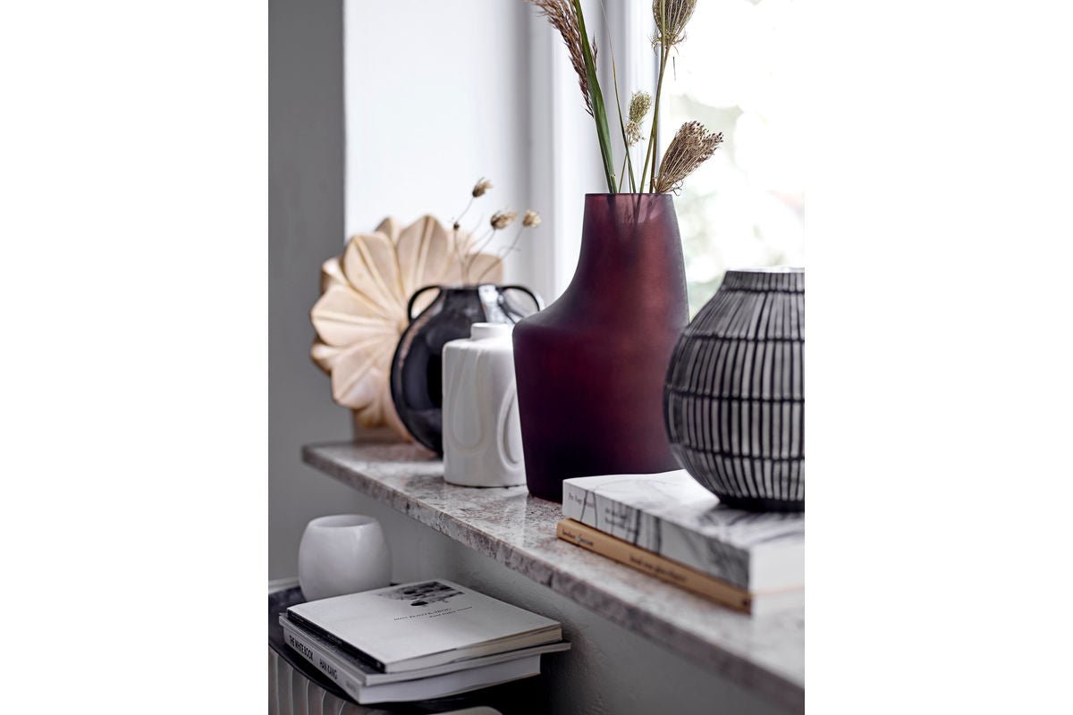 Schale Calma – Marmor in sandiger Naturfarbe