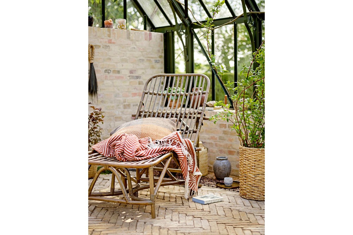 Vase „Lunara“ – Terrakotta in Grün