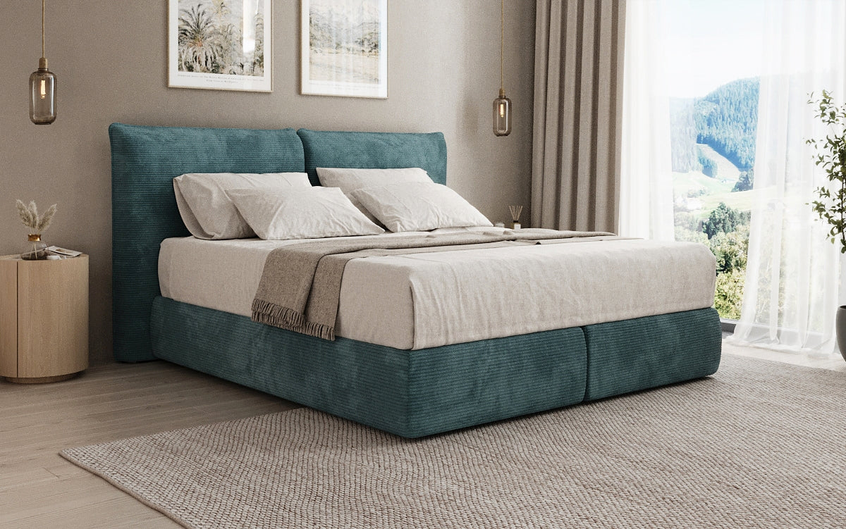 Boxspringbett Pillo in Cord
