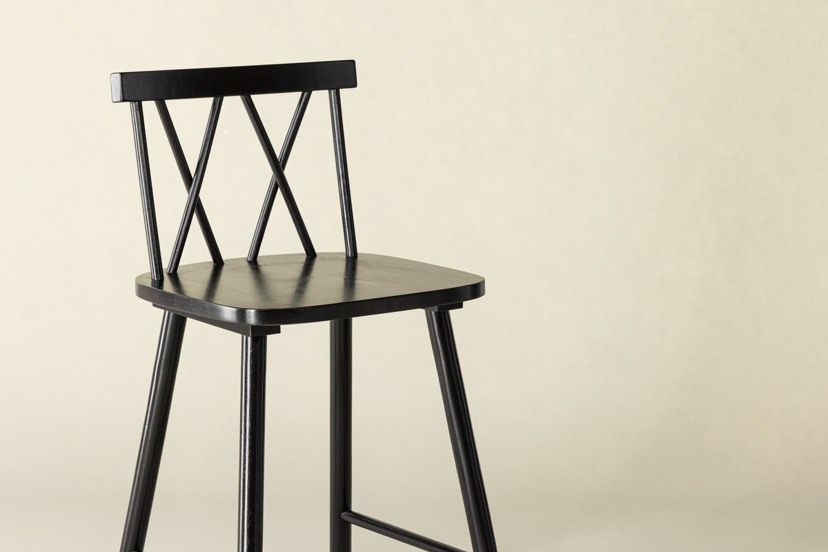 2er Set - Barhocker Möllner schlankes und stilvolles Design in 3 Farben