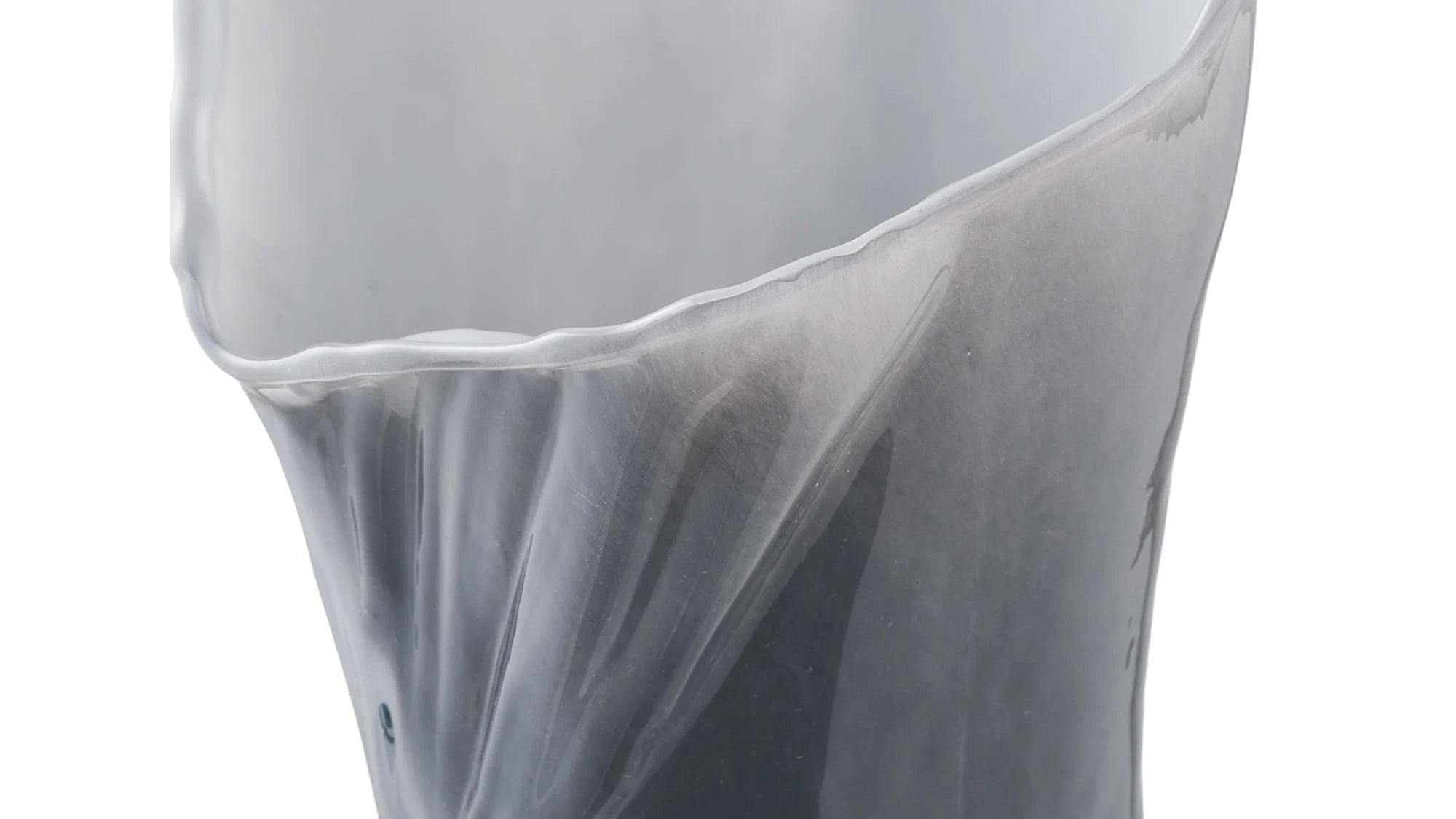 Vase Smokey - aus hochwertigem Glas