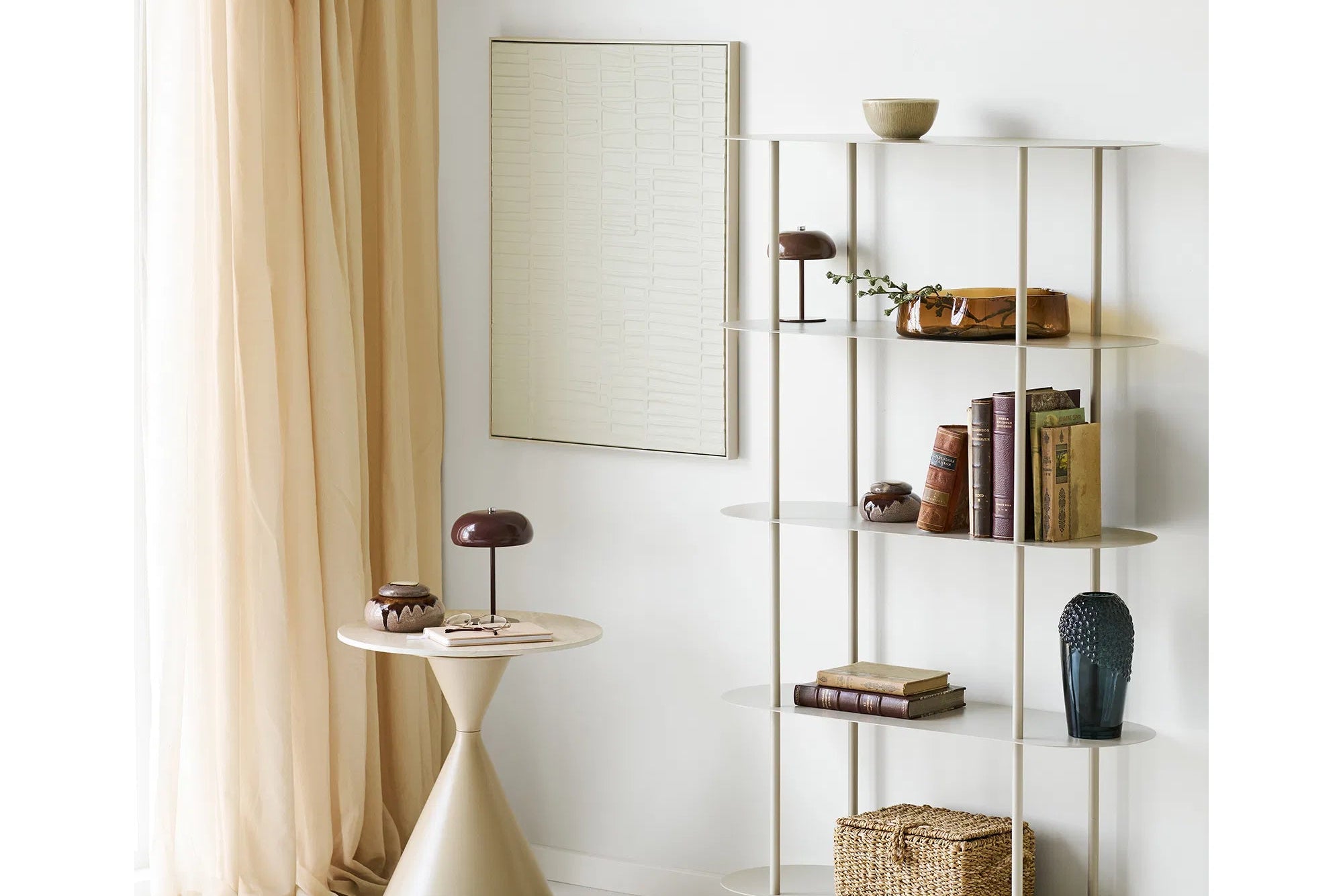 Poster Orlina – Illustration mit Rahmen