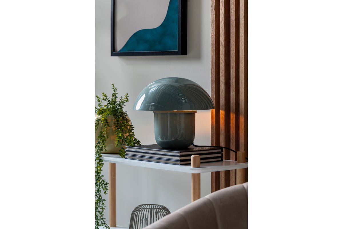 Tischlampe Fungi - Designleuchte aus Eisen in Pilzform