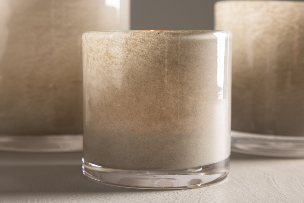 Laterne Honey - Laterne aus Glas in verschiedenen Farben