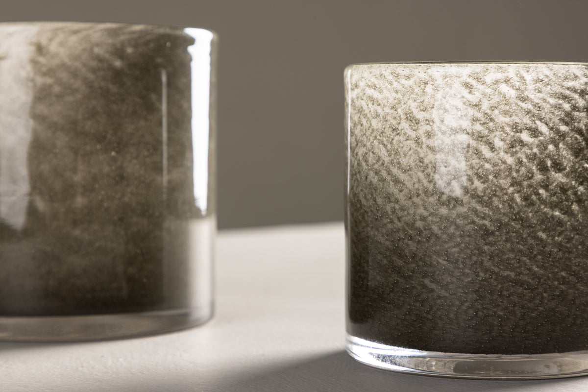 Laterne Polar - Laterne aus Glas in verschiedenen Farben