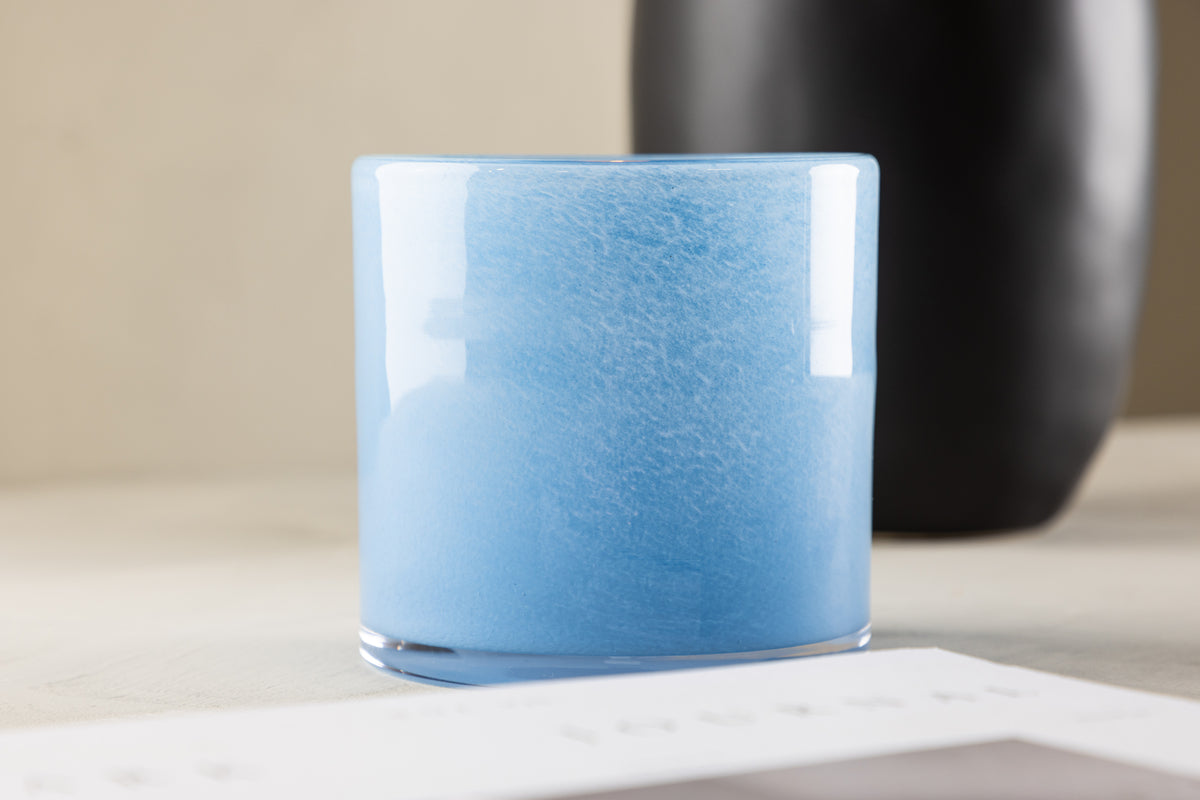 Laterne Eddie - Laterne aus Glas in verschiedenen Farben