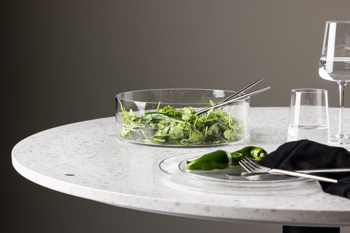 Schüssel Mira - 2er-Set aus Glas, Ø 25 cm