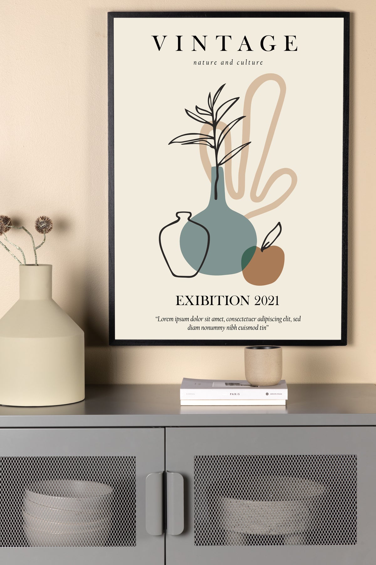 Poster Exibition 2021 aus hochwertigem Papier