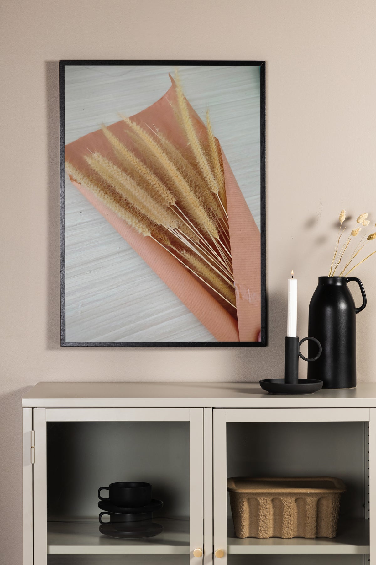 Poster Golden Grain aus hochwertigem Papier