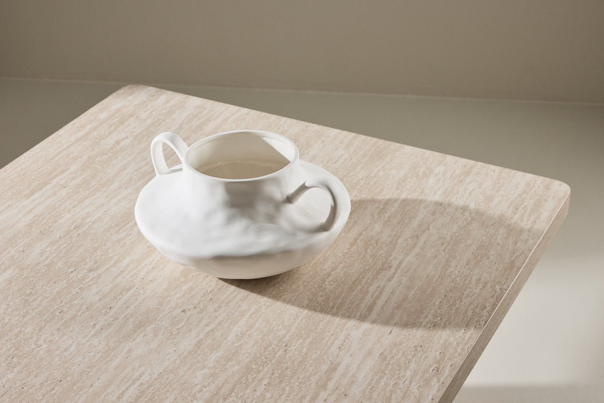 Couchtisch Nemo Big - mit beigem Muster