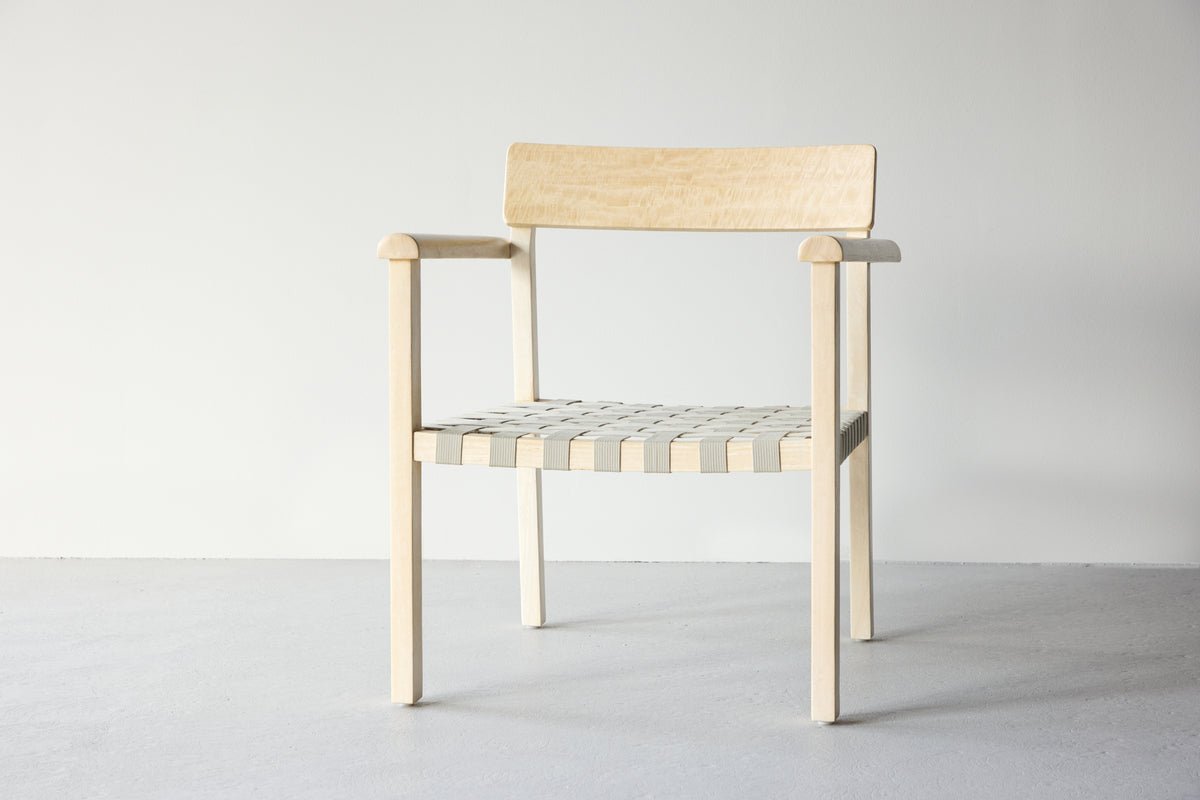 Sessel Olympia - aus Mangoholz und Polyester in Natur