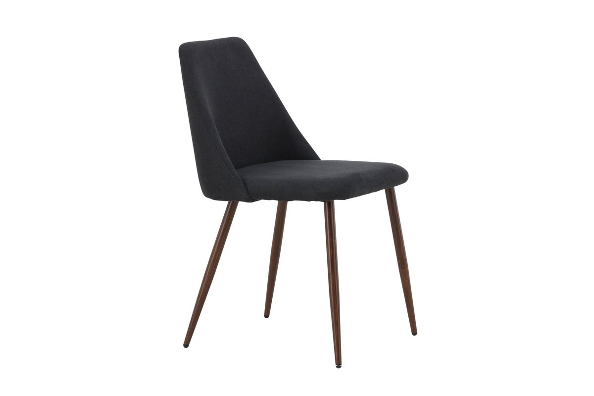 2er Set - Stuhl Liora aus weichem Polyestersamt