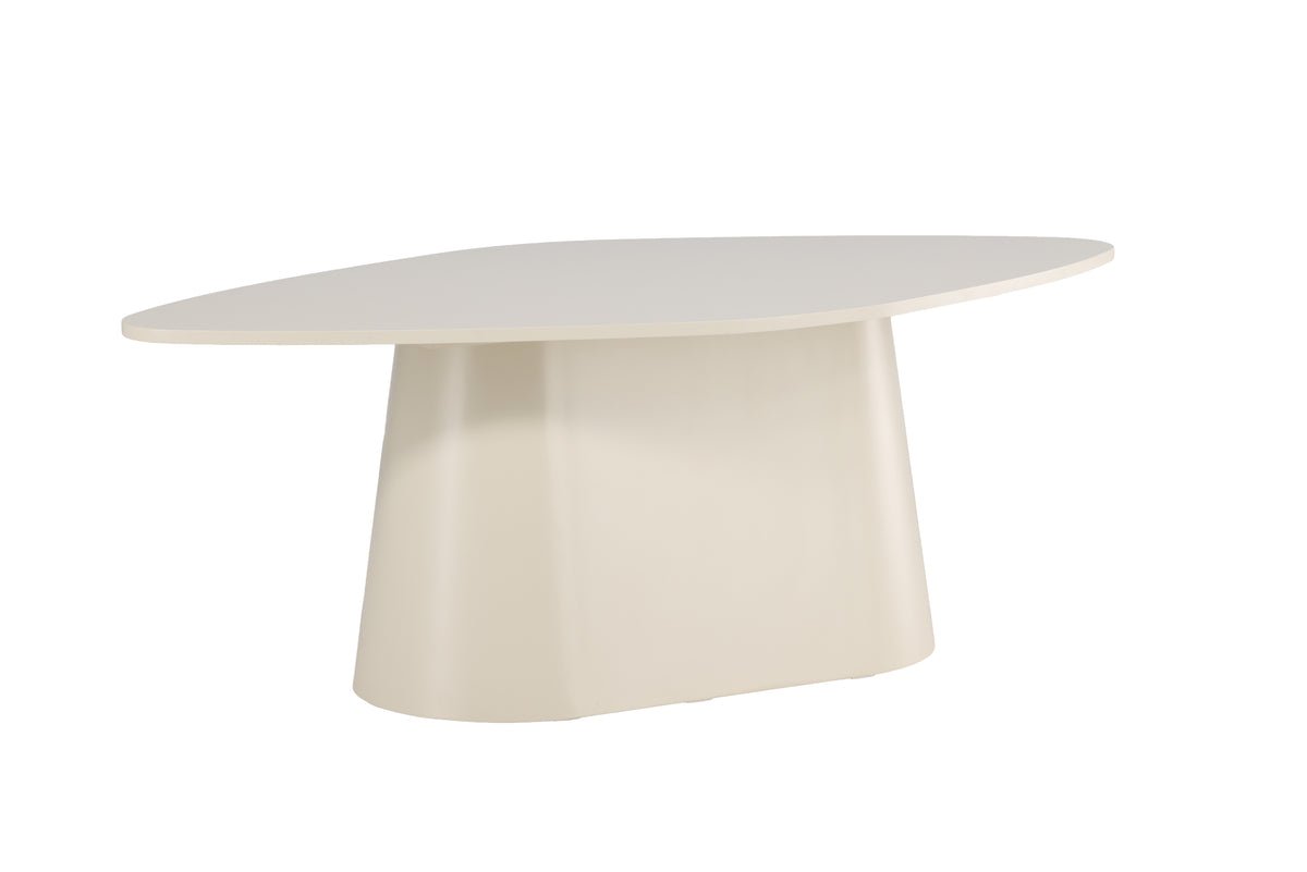 Esstisch Solaro – Ovaler Design-Esstisch 210x110 cm in Beige