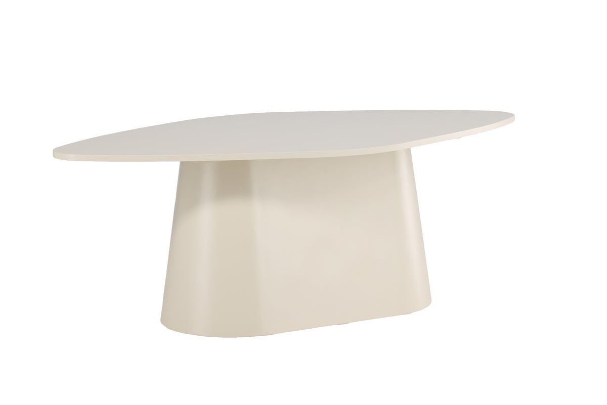 Esstisch Solaro – Ovaler Design-Esstisch 210x110 cm in Beige