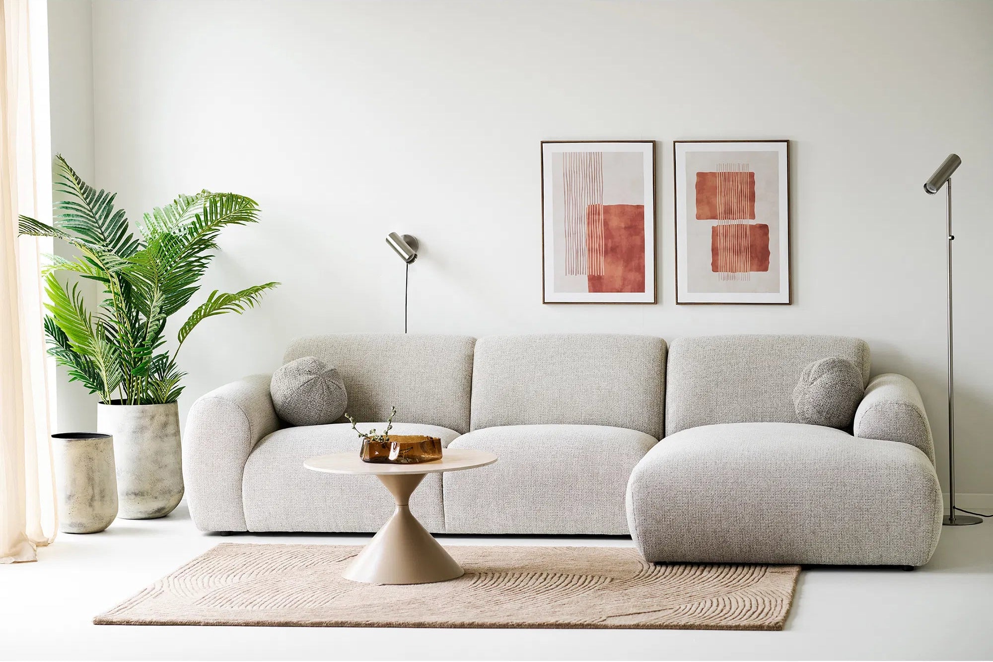 Stehlampe Ardovina - Designleuchte aus Metall