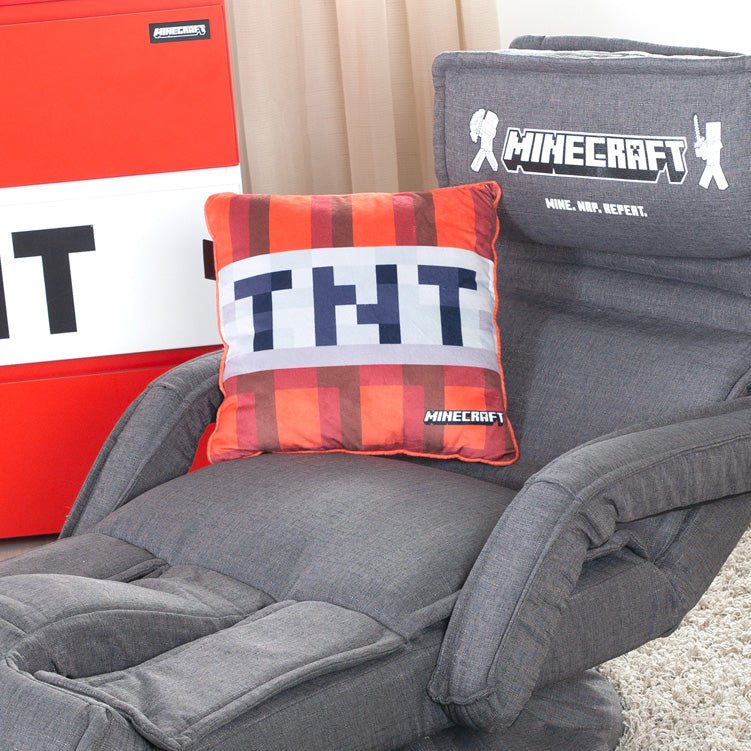 Minecraft Dekokissen „TNT Plush“ – mit Füllung & Samtoptik