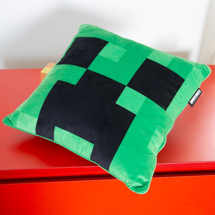 Minecraft Dekokissen „Creeper Plush“ – mit Füllung & Samtoptik