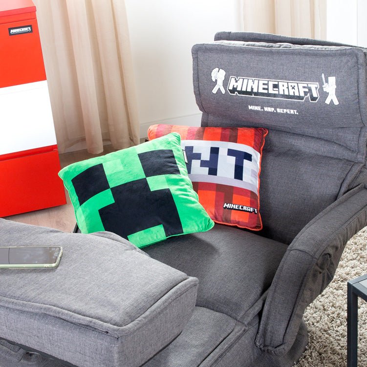 Minecraft Dekokissen „Creeper Plush“ – mit Füllung & Samtoptik